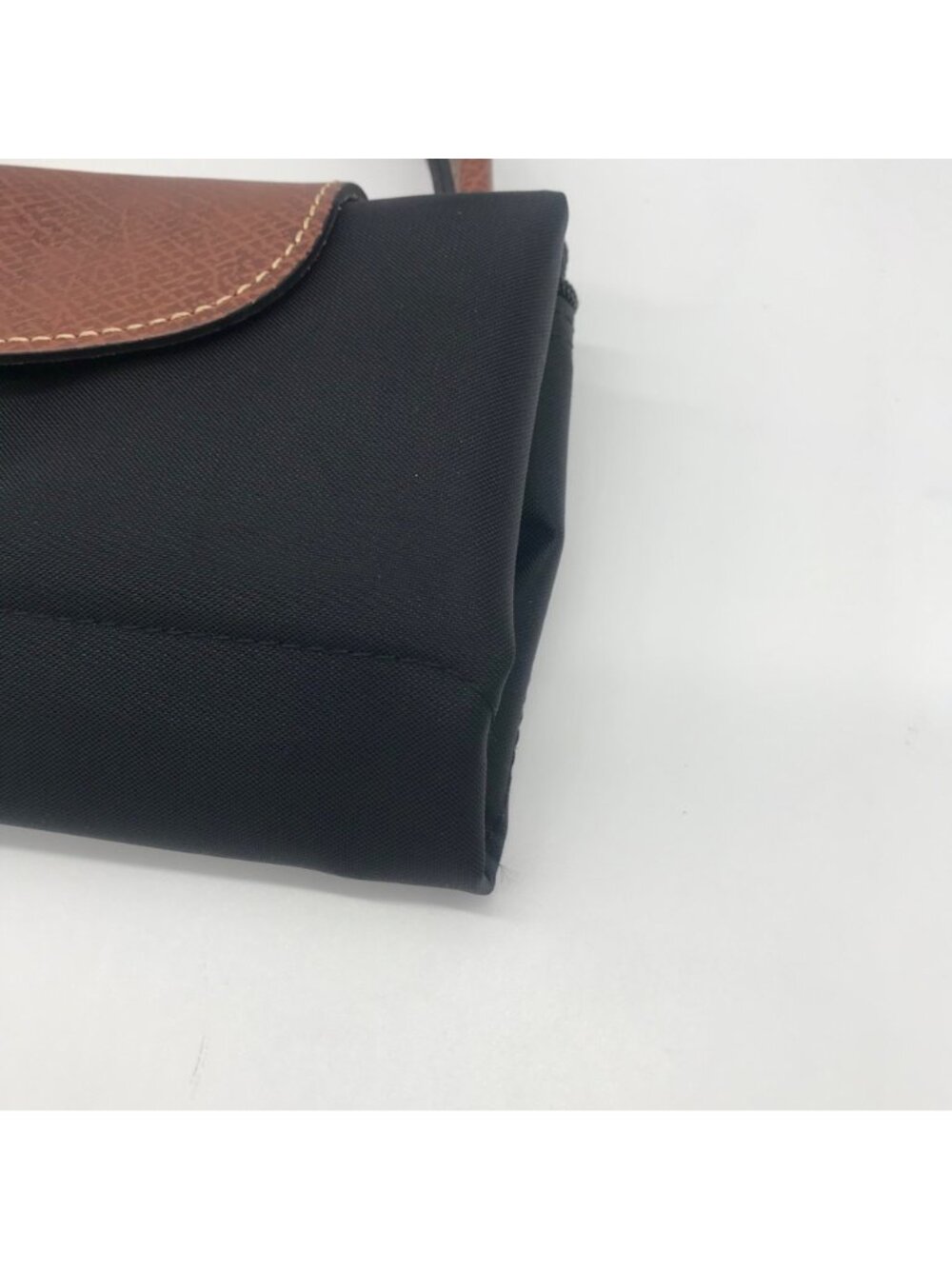 Longchamp Black Nylon Le Pilage Top Handle Reversible Bag - Picture 6 of 11